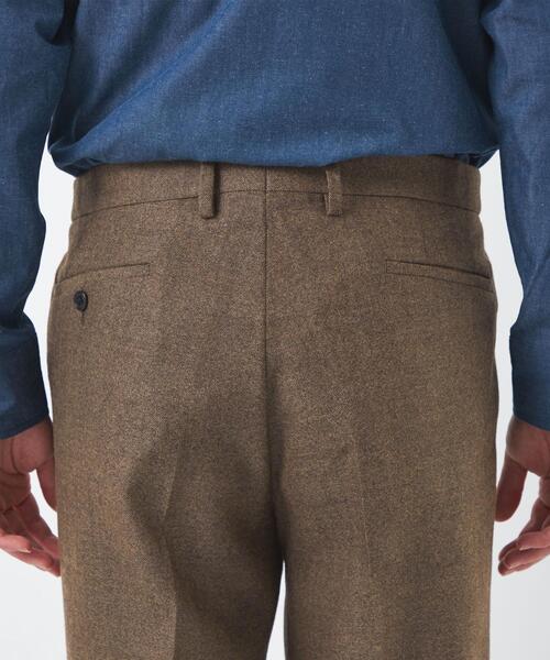 green label relaxing（グリーンレーベルリラクシング）の「A+ TWPUホームスパン スリム スラックス -ウォッシャブル・ストレッチ・防シワ・アジャスター-（スラックス・メンズ・グレー/ネイビー/ベージュ・XXL/M/XS/XL/S/L）」の10枚目の写真