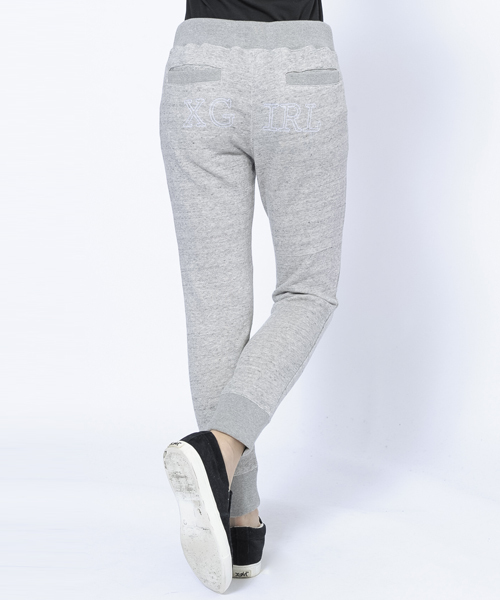X-girl(エックスガール)の「HEATHER SWEAT PANTS(その他パンツ・レディース・アッシュ/チャコールグレー・1/2)」の8枚目の写真