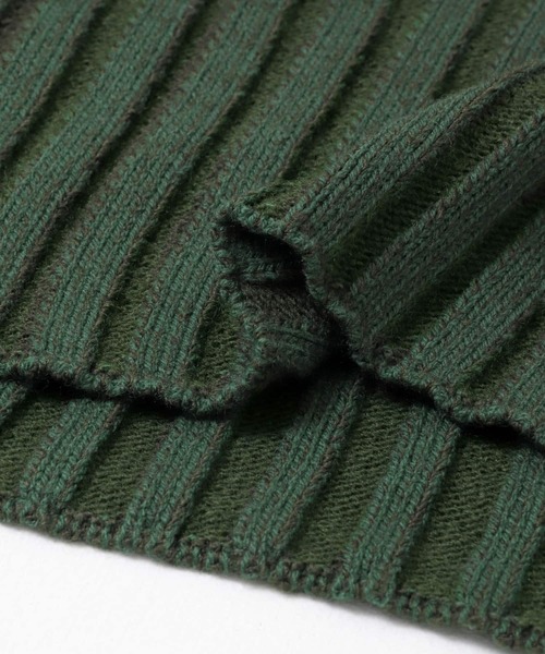 KBF(ケイビーエフ)の「アシメオープンデザインリブニット(ニット/セーター・レディース・ネイビー/グリーン/ベージュ系その他・ONE)」の18枚目の写真