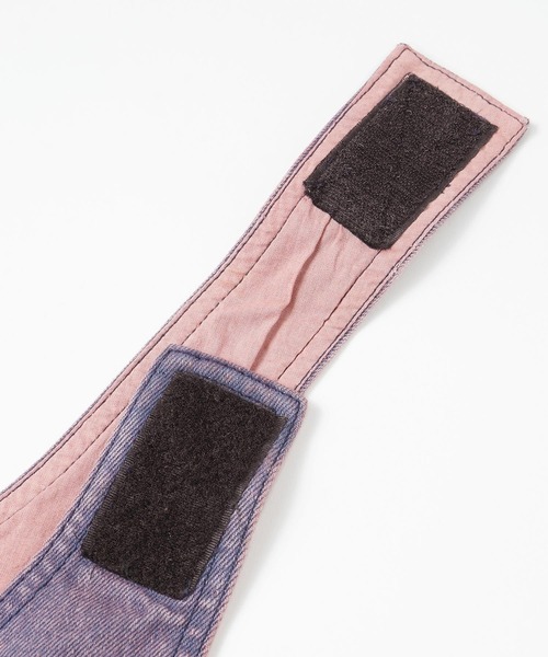 X-girl（エックスガール）の「OVERDYED OVERALLS（サロペット/オーバーオール・レディース・ブラウン/パープル・S/M）」の11枚目の写真