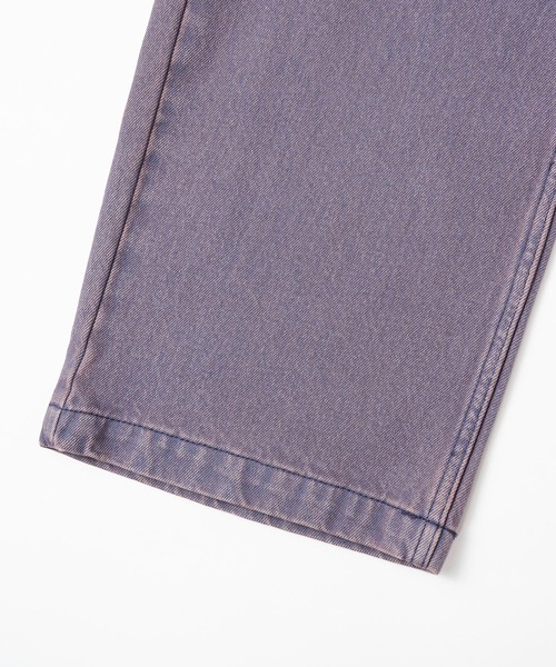 X-girl（エックスガール）の「OVERDYED OVERALLS（サロペット/オーバーオール・レディース・ブラウン/パープル・S/M）」の12枚目の写真