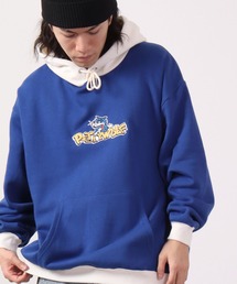 Limited Line Naive Magic | PETTYWOLF 裏起毛 フロント刺繍配色 ワイド フーディー(パーカー)