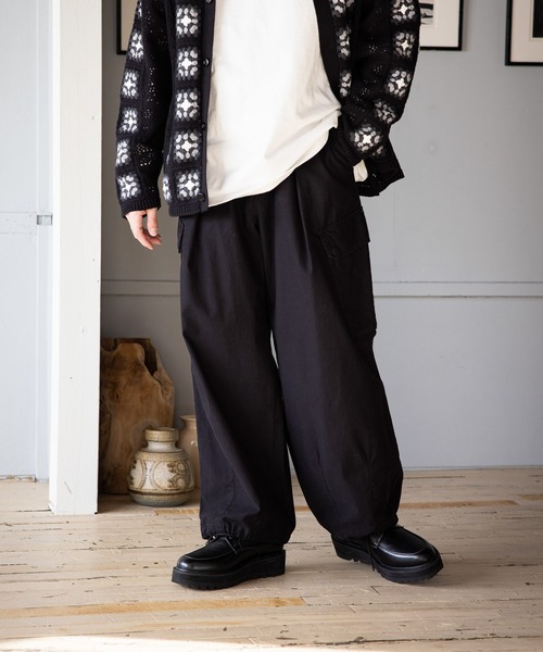 RAGEBLUE（レイジブルー）の「バックサテンカーゴパンツ（カーゴパンツ・メンズ・ホワイト/ブラック/カーキ・MEDIUM/LARGE）」の11枚目の写真