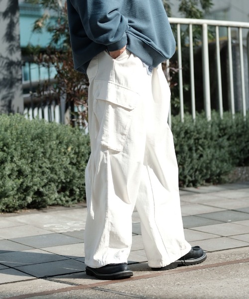 RAGEBLUE（レイジブルー）の「バックサテンカーゴパンツ（カーゴパンツ・メンズ・ホワイト/ブラック/カーキ・MEDIUM/LARGE）」の21枚目の写真