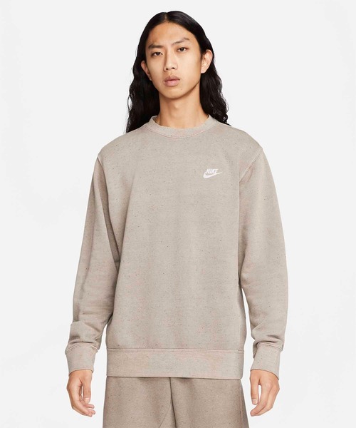 NIKE(ナイキ)の「NIKE/ナイキ/AS M NK CLUB+ BB CREW REVIVAL/DQ4662(スウェット・メンズ・ベージュ/ブラウン・MEDIUM/LARGE/X-LARGE)」の2枚目の写真