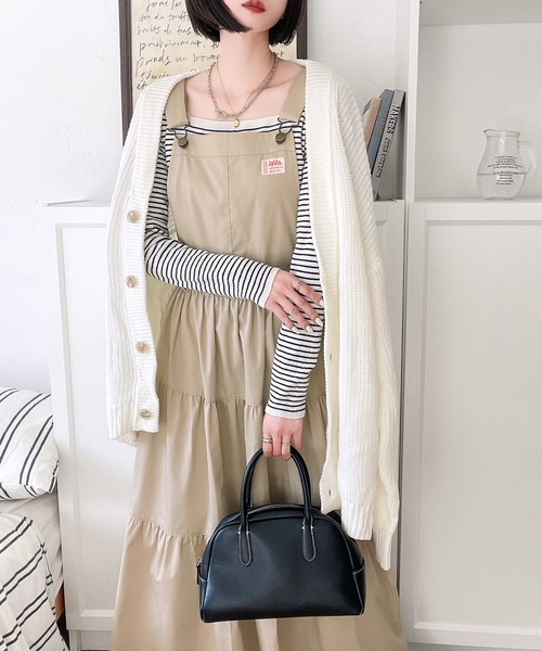 Taylor愛用ブランド♪Kingsroad Dress*サロペットワンピース セール】《JaVa ジャバコラボ》着映え力抜群。2wayティアード