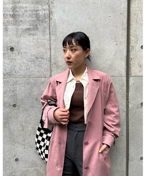 SLY(スライ)の「LIMITED ITEM CHECKER KNIT BAG チェッカー ニットバッグ(ハンドバッグ・レディース・ブラック・FREE)」の12枚目の写真