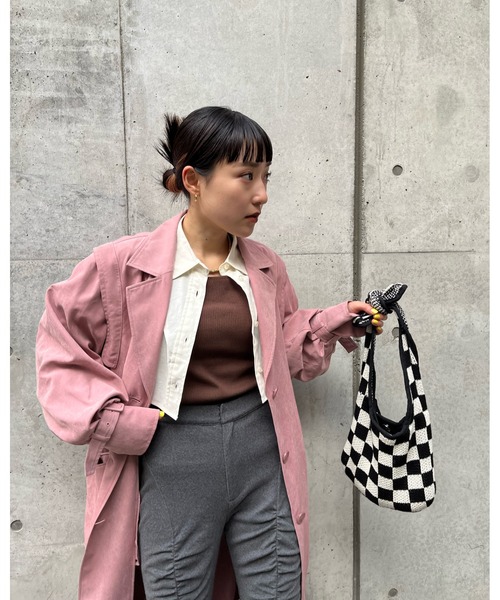 SLY studs big hand バッグ ピンク SLY | STUDS BIG HAND バッグ