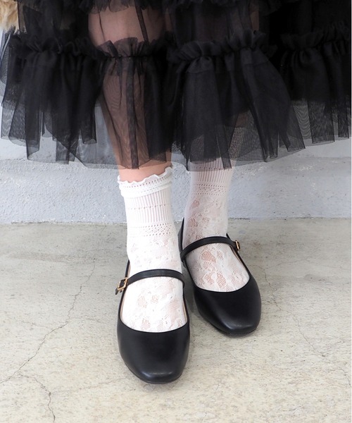 ストラップシューズ 8750388（パンプス）｜byあしながおじさん
