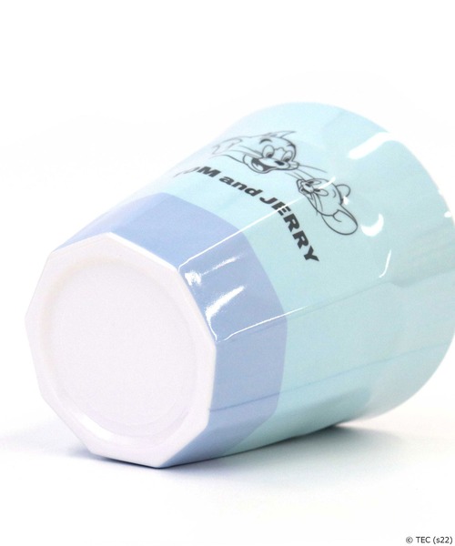 Tom＆Jerry（トムアンドジェリー）の「【公式】トムとジェリー　メラミンカップ（グラス/マグカップ/タンブラー・レディース・ホワイト/ブルー・FREE）」の8枚目の写真