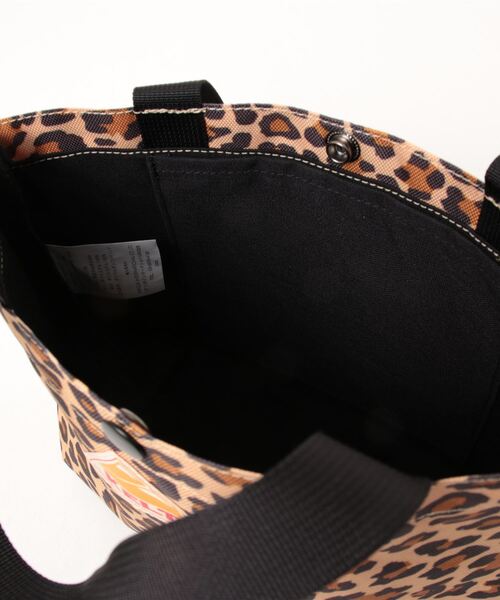 KELTY（ケルティ）の「【KELTY/ケルティ】デザインプリント トートバッグ ミニトートS/DP MINI TOTE S（トートバッグ・レディース・ベージュ/レオパード/ブラック/グレー・FREE）」の8枚目の写真