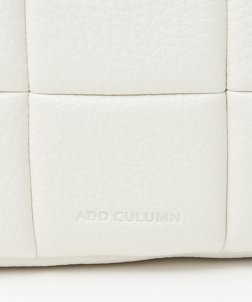 ADD CULUMN（アドカラム）の「【ADD CULUMN】スクエアショルダーバッグ（ショルダーバッグ・レディース・ベージュ/ホワイト・フリー）」の15枚目の写真