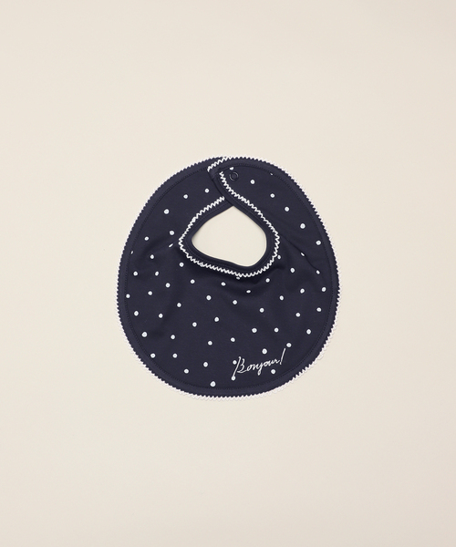 IENA ENFANT（イエナアンファン）の「【BASIC】ドットスタイ baby（スタイ/よだれかけ・キッズ・ホワイト/ネイビー/レッド/スカイブルー/レッド系その他・FREE）」の12枚目の写真