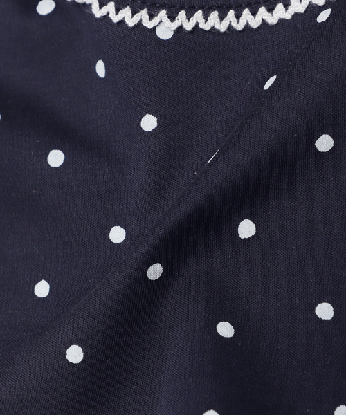 IENA ENFANT（イエナアンファン）の「【BASIC】ドットスタイ baby（スタイ/よだれかけ・キッズ・ホワイト/ネイビー/レッド/スカイブルー/レッド系その他・FREE）」の9枚目の写真
