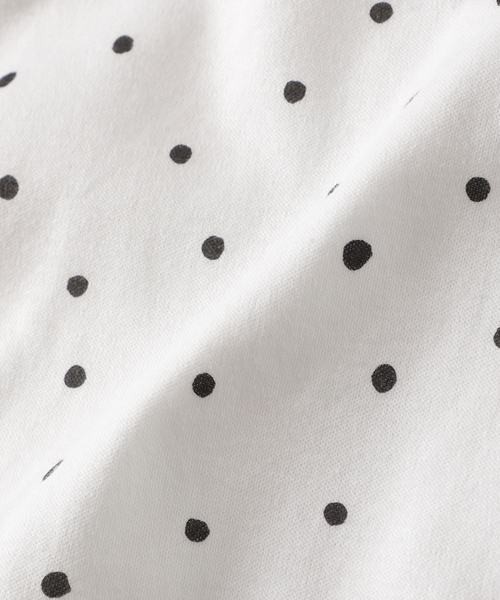 IENA ENFANT（イエナアンファン）の「【BASIC】ドットスタイ baby（スタイ/よだれかけ・キッズ・ホワイト/ネイビー/レッド/スカイブルー/レッド系その他・FREE）」の7枚目の写真