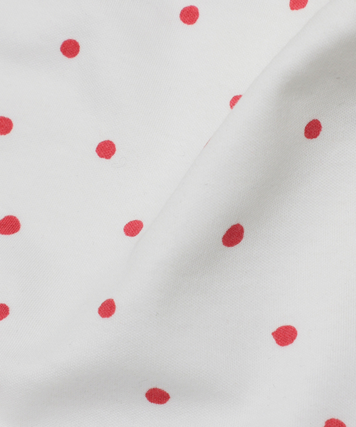 IENA ENFANT（イエナアンファン）の「【BASIC】ドットスタイ baby（スタイ/よだれかけ・キッズ・ホワイト/ネイビー/レッド/スカイブルー/レッド系その他・FREE）」の15枚目の写真