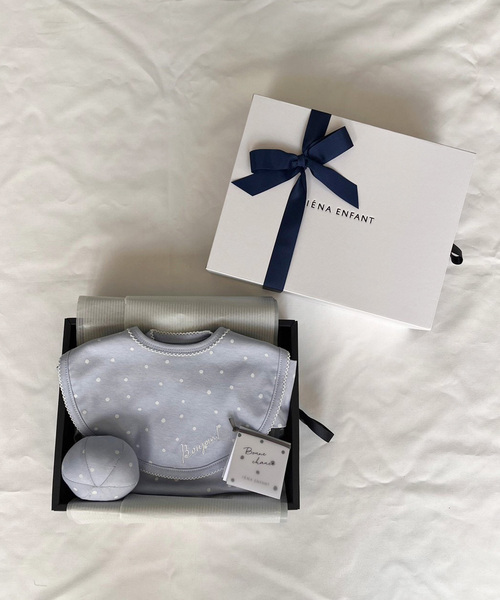 IENA ENFANT（イエナアンファン）の「【BASIC】ドットスタイ baby（スタイ/よだれかけ・キッズ・ホワイト/ネイビー/レッド/スカイブルー/レッド系その他・FREE）」の17枚目の写真