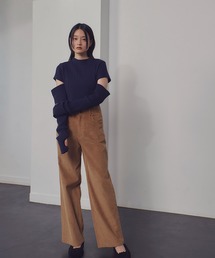 RANDEBOO | Charm cut cable knit(ニット/セーター)