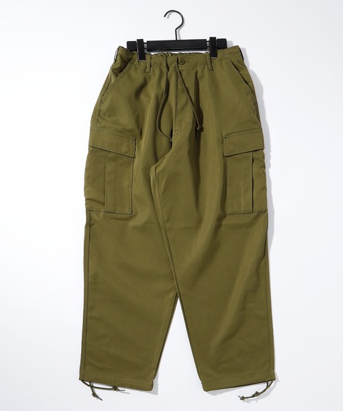 THISIS(ディスイズ)の「ツイル カーゴパンツ(カーゴパンツ・メンズ・キナリ/ブラック/カーキ・LARGE/MEDIUM/X-LARGE)」の3枚目の写真