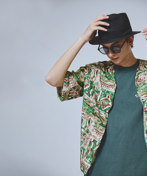 ABAHOUSE（アバハウス）の「【RUBEN/ルーベン】PAPER BLADE HAT　/ ブレードハット（ハット・メンズ・ブラック/ベージュ/アイボリー・フリー）」の19枚目の写真