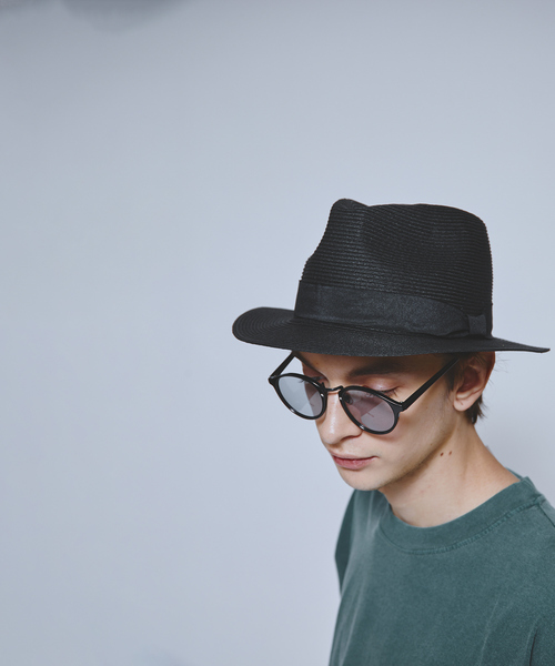 ABAHOUSE（アバハウス）の「【RUBEN/ルーベン】PAPER BLADE HAT　/ ブレードハット（ハット・メンズ・ブラック/ベージュ/アイボリー・フリー）」の4枚目の写真
