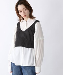 JEANASIS | ジュートリネンニットビスチェ/191183(その他トップス)