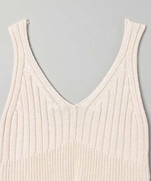 JEANASIS（ジーナシス）の「ジュートリネンニットビスチェ/191183（その他トップス・レディース・ブラック/オフホワイト・FREE）」の10枚目の写真