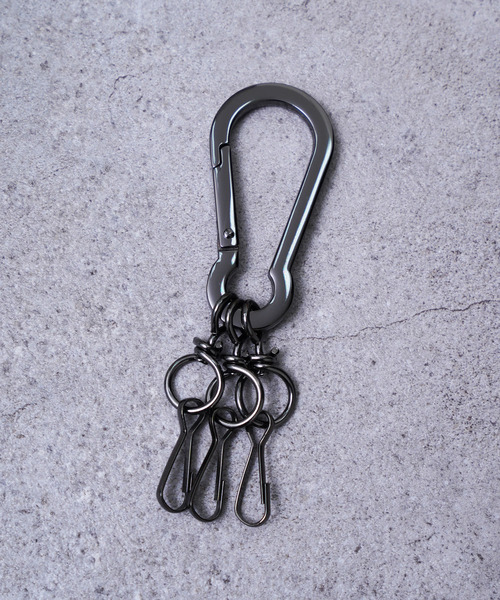 ベイシックス　カラビナ 25AW】BASICKS ベイシックス /GOLD PLATING HEART CARABINER / ハート