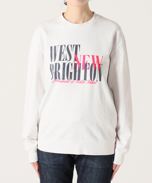 GOOD ROCK SPEED(グッドロックスピード)の「【GOOD ROCK SPEED /グッドロックスピード】別注オリジナルロゴスウェット(スウェット・レディース・ホワイト/チャコールグレー/ブラック/ネイビー/イエロー・LARGE)」の19枚目の写真