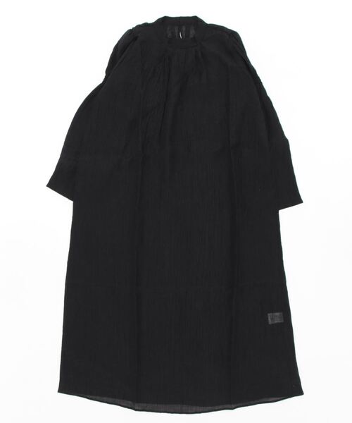STYLEBLOCK(スタイルブロック)の「ワッシャーフレアスリーブワンピース(ワンピース・レディース・ブラック/アイボリー/ターコイズブルー/グリーン系その他/ベージュ・M)」の3枚目の写真