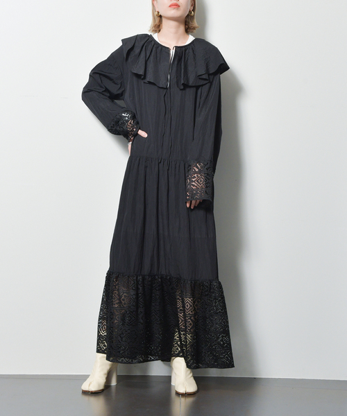 CITYSHOP BOHEMIAN LACE DRESS ボヘミアンレースドレス｜レディース 