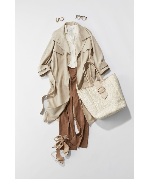 Banana Republic(バナナリパブリック)の「Corso レザートートバッグ(トートバッグ・レディース・ホワイト系その他・ONE SIZE)」の11枚目の写真