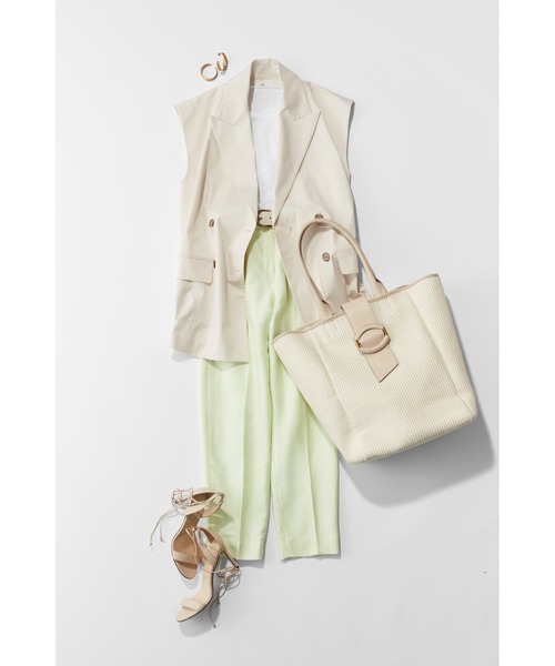 Banana Republic(バナナリパブリック)の「Corso レザートートバッグ(トートバッグ・レディース・ホワイト系その他・ONE SIZE)」の12枚目の写真