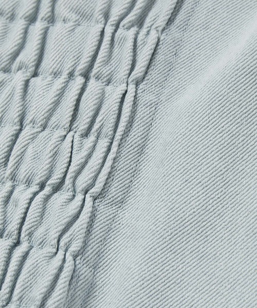 M TO R（ムウトアール）の「［TOPS］WESTERN MOOD DENIM BUSTIER TOPS（チューブトップ・レディース・ブラック/ブルー系その他4・FREE）」の8枚目の写真