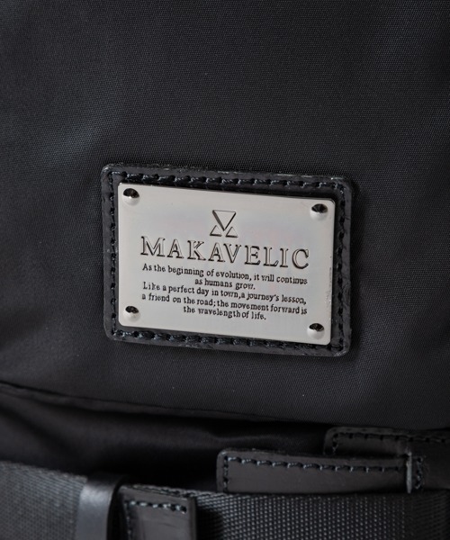 MAKAVELIC(マキャベリック)の「【62】【MAKAVELIC】BIND UP3 BACKPACK(バックパック/リュック・メンズ・ブラック・FREE)」の3枚目の写真