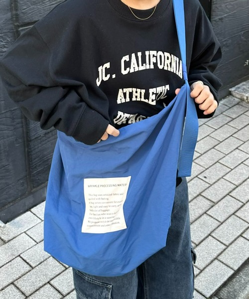 CIAOPANIC TYPY(チャオパニックティピー)の「【ユニセックス】ナイロンショルダーバッグ(ショルダーバッグ・メンズ・イエロー/ホワイト/ブラック/カーキ/サックスブルー/グレー/ネイビー/オレンジ/グレー系その他・ONE SIZE)」の8枚目の写真