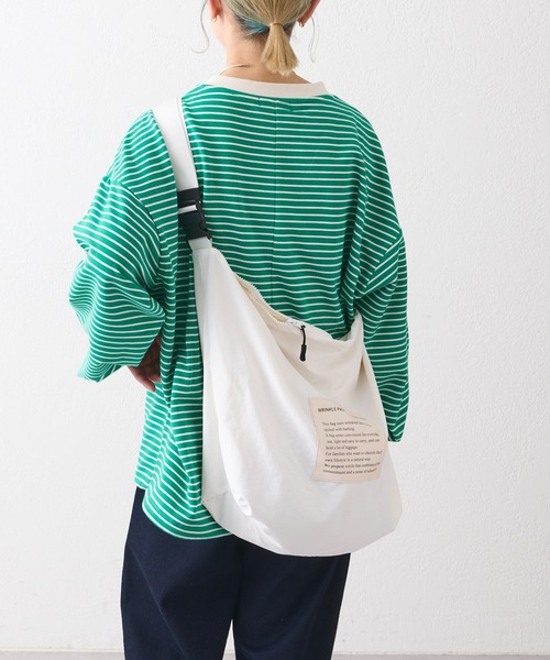 CIAOPANIC TYPY(チャオパニックティピー)の「【ユニセックス】ナイロンショルダーバッグ(ショルダーバッグ・メンズ・イエロー/ホワイト/ブラック/カーキ/サックスブルー/グレー/ネイビー/オレンジ/グレー系その他・ONE SIZE)」の12枚目の写真