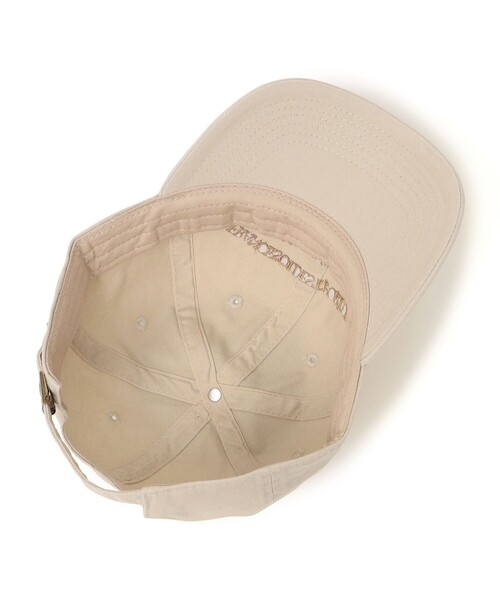 SHIPS（シップス）の「刺繍 ロゴ キャップ（キャップ・レディース・ベージュ/ネイビー・ONE SIZE）」の6枚目の写真