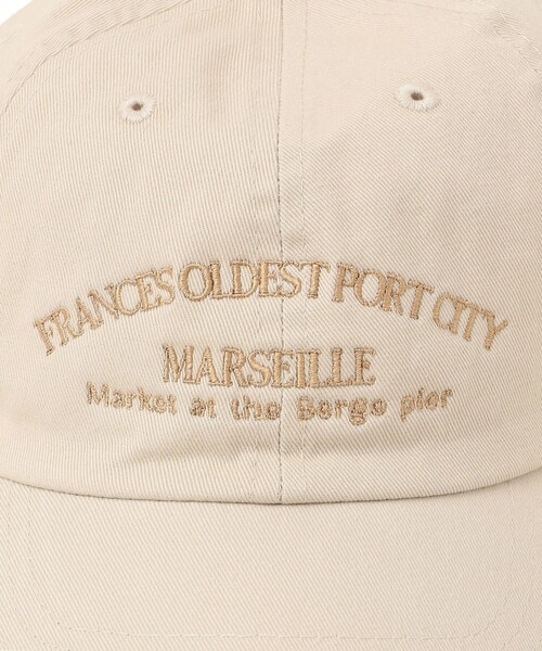 SHIPS（シップス）の「刺繍 ロゴ キャップ（キャップ・レディース・ベージュ/ネイビー・ONE SIZE）」の7枚目の写真