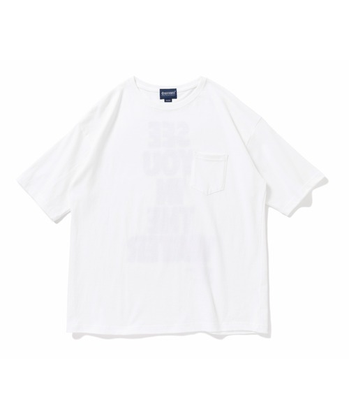 MAGIC NUMBER（マジック ナンバー）の「【MAGIC NUMBER】SEE YOU IN THE WATER S/S TEE-SHIRT（Tシャツ/カットソー・メンズ・ホワイト×ブラック/ホワイト×グレー/ホワイト×パープル/ホワイト×レッド/ブラック×ホワイト・LARGE/X-LARGE/MEDIUM）」の6枚目の写真