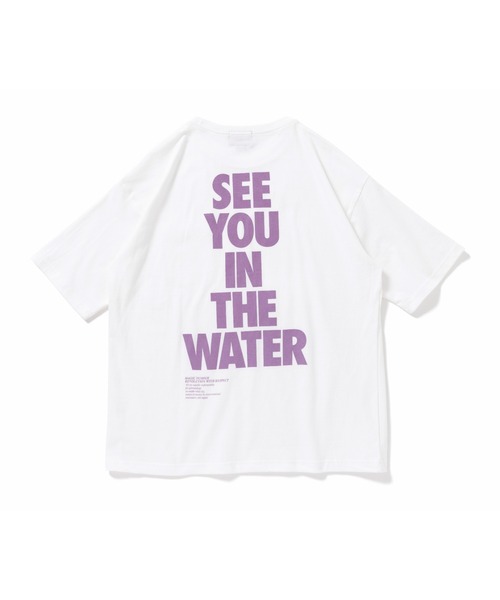 MAGIC NUMBER（マジック ナンバー）の「【MAGIC NUMBER】SEE YOU IN THE WATER S/S TEE-SHIRT（Tシャツ/カットソー・メンズ・ホワイト×ブラック/ホワイト×グレー/ホワイト×パープル/ホワイト×レッド/ブラック×ホワイト・LARGE/X-LARGE/MEDIUM）」の14枚目の写真