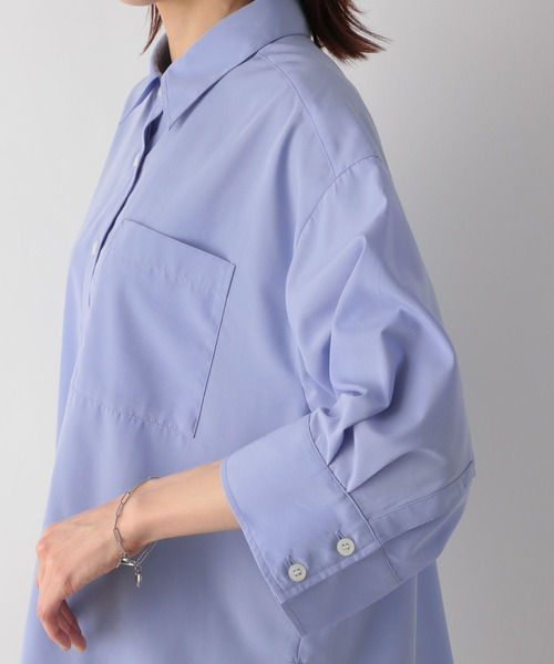 シャツ+ブラウス(長袖+七分) Andmary Mei shirring tops ANDMARY】Mei shirring tops