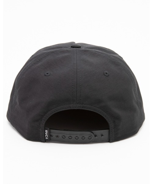 RVCA（ルーカ）の「RVCA メンズ  RAINBOW CONNECTION SNAPBACK キャップ【2023年春夏モデル】/ルーカ帽子（キャップ・メンズ・ブラック・FREE）」の8枚目の写真