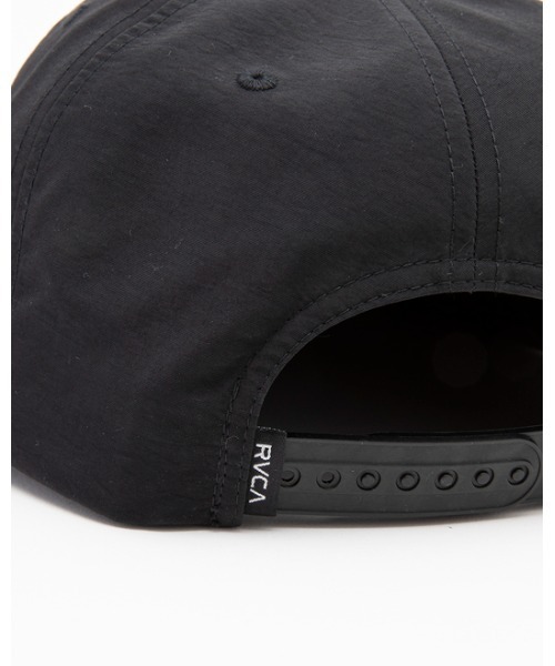 RVCA（ルーカ）の「RVCA メンズ  RAINBOW CONNECTION SNAPBACK キャップ【2023年春夏モデル】/ルーカ帽子（キャップ・メンズ・ブラック・FREE）」の9枚目の写真