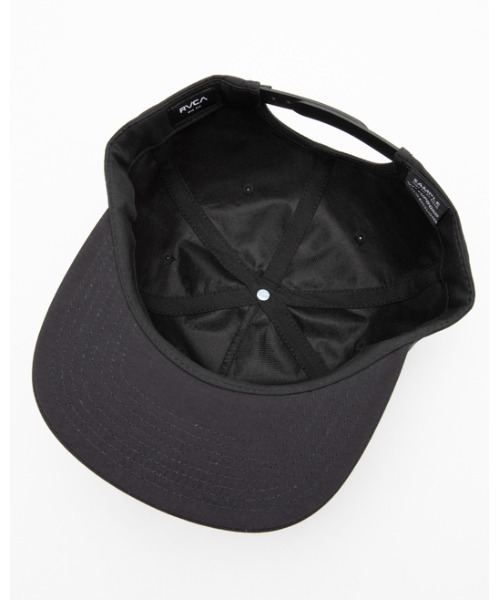 RVCA（ルーカ）の「RVCA メンズ  RAINBOW CONNECTION SNAPBACK キャップ【2023年春夏モデル】/ルーカ帽子（キャップ・メンズ・ブラック・FREE）」の10枚目の写真