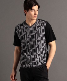 MONSIEUR NICOLE | パネルニット VネックTシャツ(Tシャツ/カットソー)