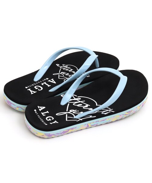 algy（アルジー）の「ロゴサンダルA（サンダル・キッズ・ブラック/サックスブルー・24/22/20/18）」の7枚目の写真