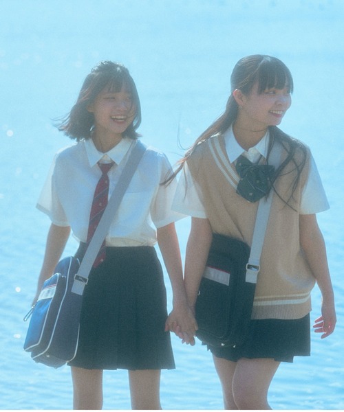 WEGO（ウィゴー）の「WEGO/スクールシャツ（シャツ/ブラウス・レディース・ホワイト・SMALL/MEDIUM/LARGE）」の7枚目の写真