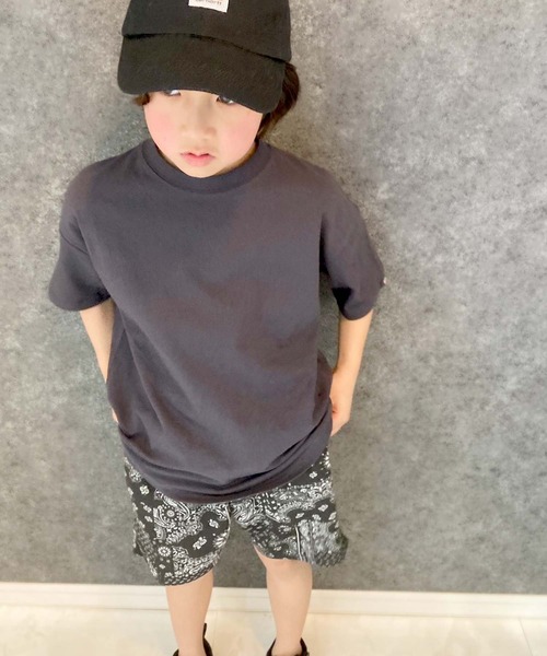 THE CASUAL(カジュアル)の「総柄ハーフパンツ(その他パンツ・キッズ・チャコール/ベージュ/グリーン/グレー系その他/ブラック/ブラック系その他・110cm/120cm/130cm/140cm/150cm/160cm/100cm)」の17枚目の写真