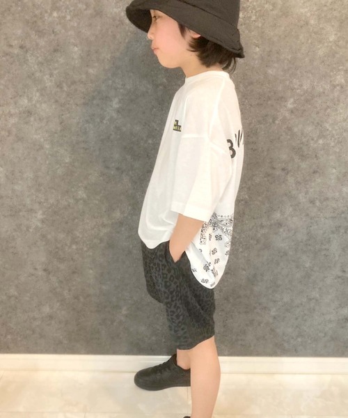 THE CASUAL(カジュアル)の「総柄ハーフパンツ(その他パンツ・キッズ・チャコール/ベージュ/グリーン/グレー系その他/ブラック/ブラック系その他・110cm/120cm/130cm/140cm/150cm/160cm/100cm)」の11枚目の写真